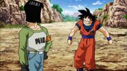 Android 17 meets Goku in person for the very first time.
