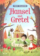 Hansel and Gretel in a storybook for children