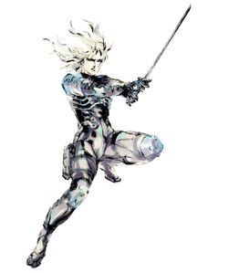 Raiden in Metal Gear Solid 2.