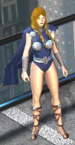 Valkyrie in Marvel Heroes.