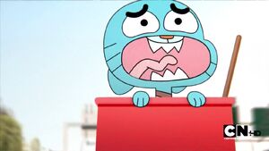 Gumball's Comical Scream