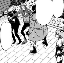 Knuckleduster wants to interrogate the dealer Manga