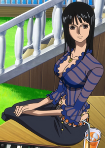 Nico Robin's outfit at the end of Strong World (1)