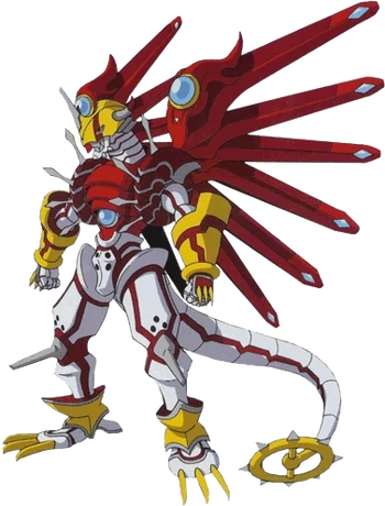 Digimon Data Squad Shinegreymon Burst Modus
