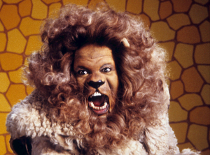 The Cowardly Lion in The Wiz