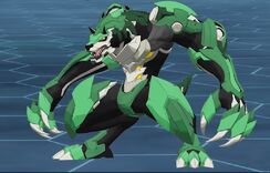 Lupitheon in Bakugan form