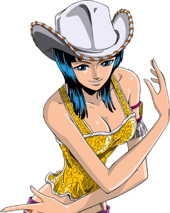 Nico Robin outift in Skypiea