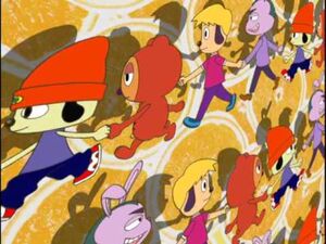 PaRappa The Rapper Anime Opening 2 (Creditless)