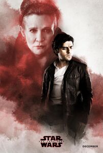 TLJ Leia and Poe Poster