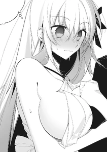 Alice blushing when flirting with Iska.