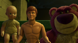 Ken begs Lotso to let Barbie live