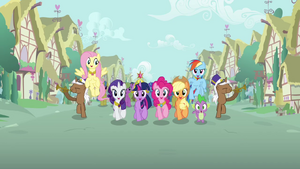 Applejack missing element animation error S3E13