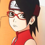 Sarada as a genin