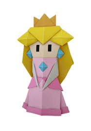 Origami Peach in Paper Mario: The Origami King