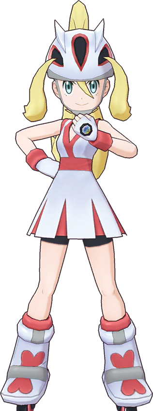 Korrina, Kalos' Fighting-type gym leader; Most of X-Y plot went into  mega-evolution, and she is the one who allow us train…