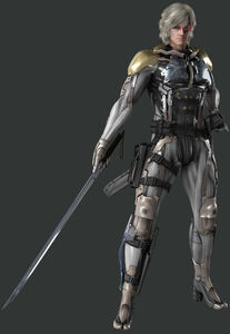 Raiden before receiving his new augments.