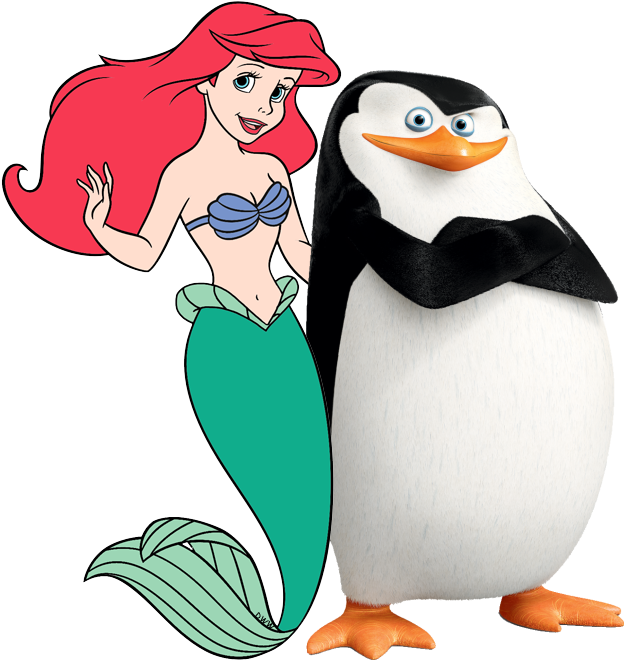 Tapis De Souris Disney Hangover Ariel and Nemo
