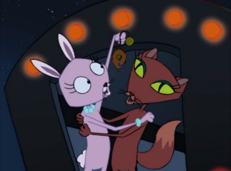 Kitty and Bunny Courage the Cowardly Dog Pachirapong Wiki