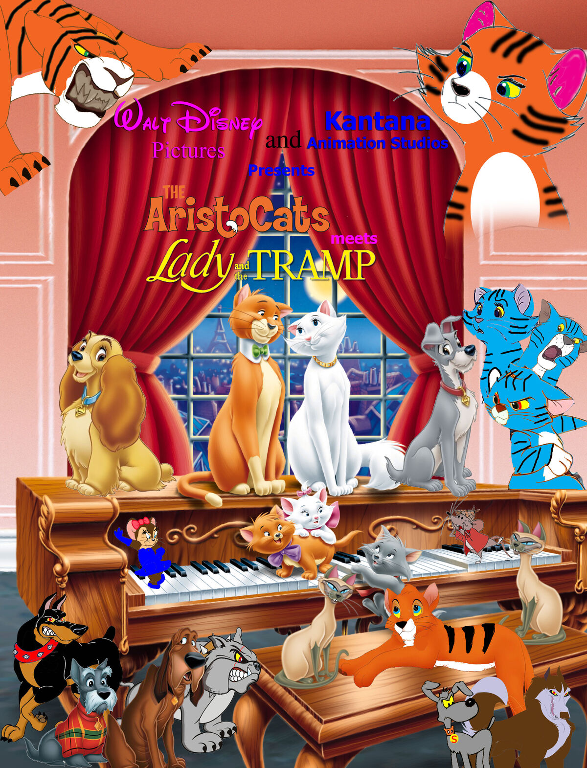 The Aristocats Meet Lady and the Tramp | Pachirapong Wiki | Fandom