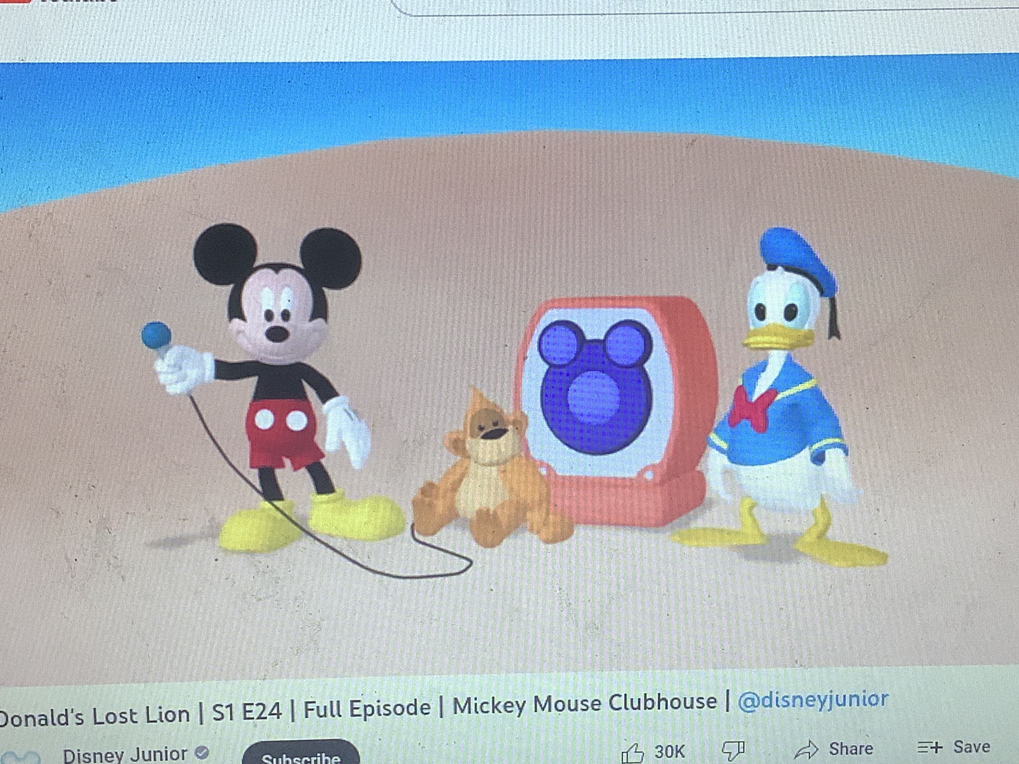 Donald's Lost Lion, S1 E24, Full Episode, Mickey Mouse Clubhouse