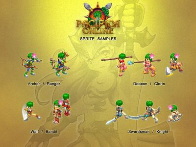 Pacifica Online-New Sprites 2