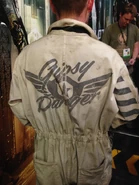 Promoter wearing Gipsy Danger Drivesuit Technician uniform.