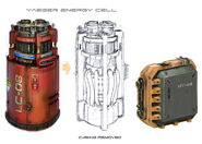 Concept art of a Jaeger's energy cell