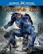 Cover Art for the "Ultimate Edition" Blu-Ray of Pacific Rim.
