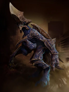 Art-axehead concept kaiju000