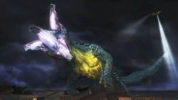 Raiju as it appears in Pacific Rim: The Video Game.