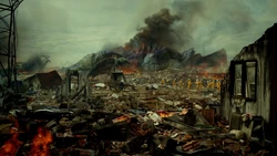 , the first  to attack humanity, left several exclusion zones in its wake before it was finally killed.
