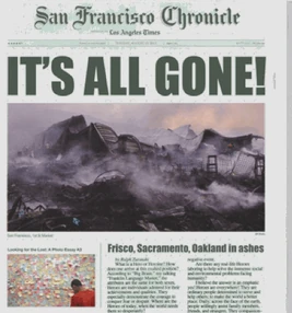 Sacramento Oakland Destroyed