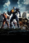 Textless Pacific Rim: Uprising theatrical poster