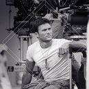 Scott Eastwood on the set of Pacific Rim: Uprising