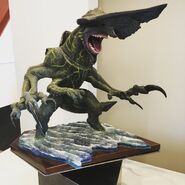 Knifehead maquette apparently on display at Legendary’s offices.