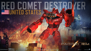 114. Red Comet Destroyer - United States