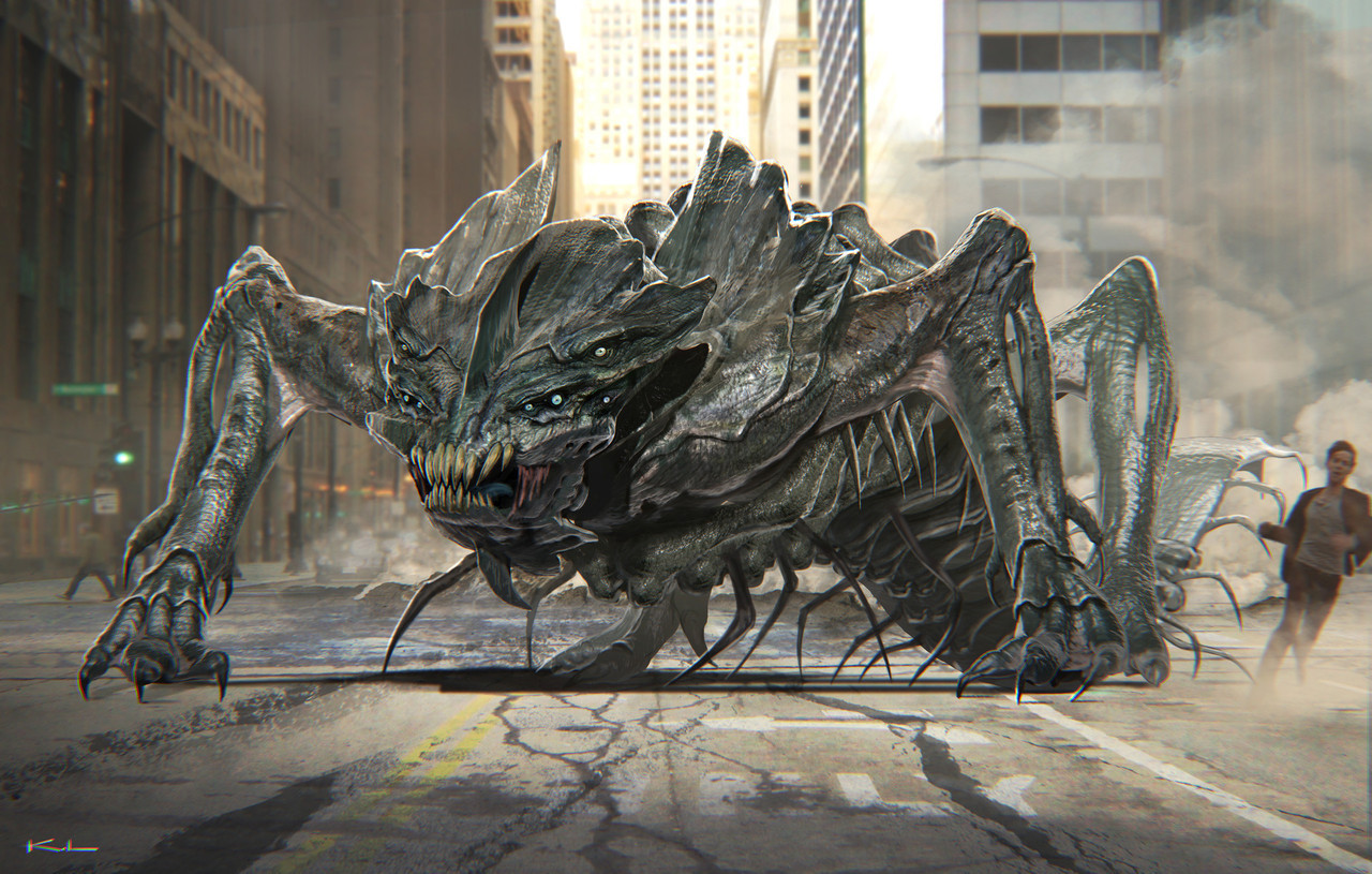 pacific rim monsters concept art