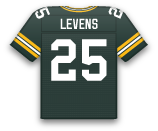 Unsigned Dorsey Levens Jersey #25 Green Bay Custom Stitched Green Football  New No Brands/Logos Sizes S-3XL 