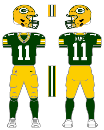 Packers away uniform clearance