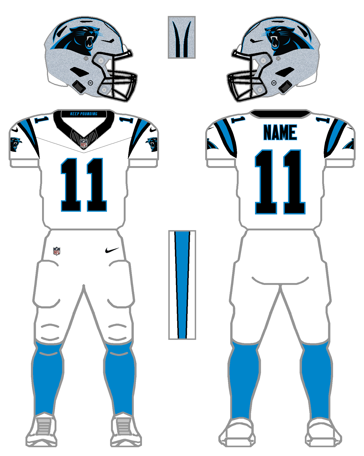 Jacksonville Jaguars Home Uniform - National Football League (NFL) - Chris  Creamer's Sports Logos Page 