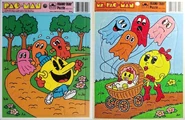 Western Publishing Co., Pac-Man and Ms. Pac-Man Frame-Tray puzzles