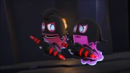 Blinky insults his sister by calling her delusional for thinking Pac is into her