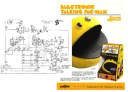 Calfax, Electronic Talking Pac-Man flyer and schematics