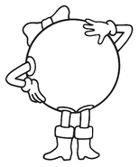 Characters and Logo Style Guide - Pac-Man (1992)