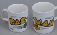 Kiln Craft, Pac-Man porcelain mug (version 1)