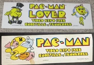 Video Expo, Pac-Man bumper stickers