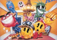 Namco 1990 Calendar (August)