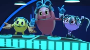 The trio are overjoyed to hear that they are going to be trained by Spheria to become new champions