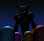 The Ghosts witness Spooky being freed from his century-long prison.