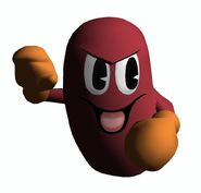 Blinky (referred to as Clyde in the game)